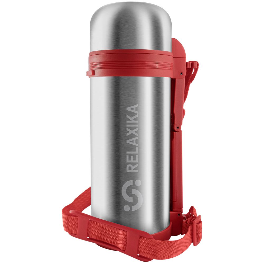 Термос для еды и напитков Relaxika 1500, стальной — изображение 6