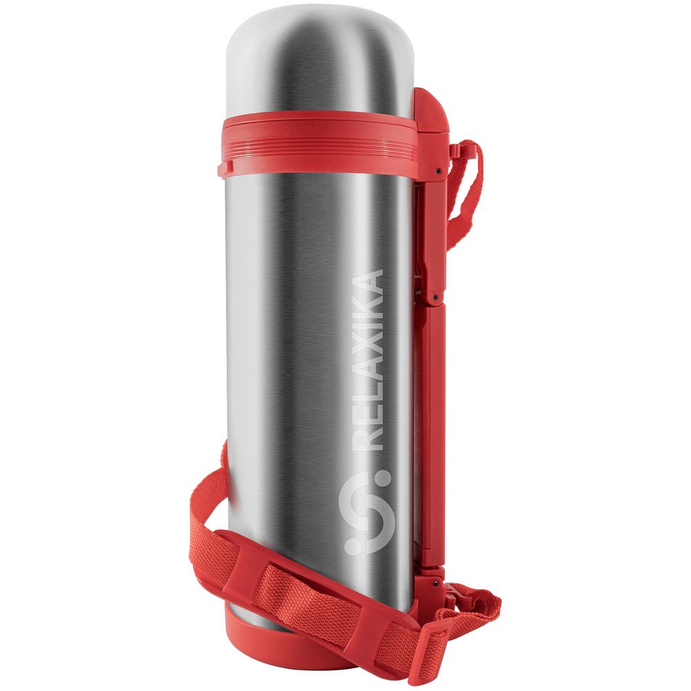 Термос для еды и напитков Relaxika 1800, стальной — изображение 6