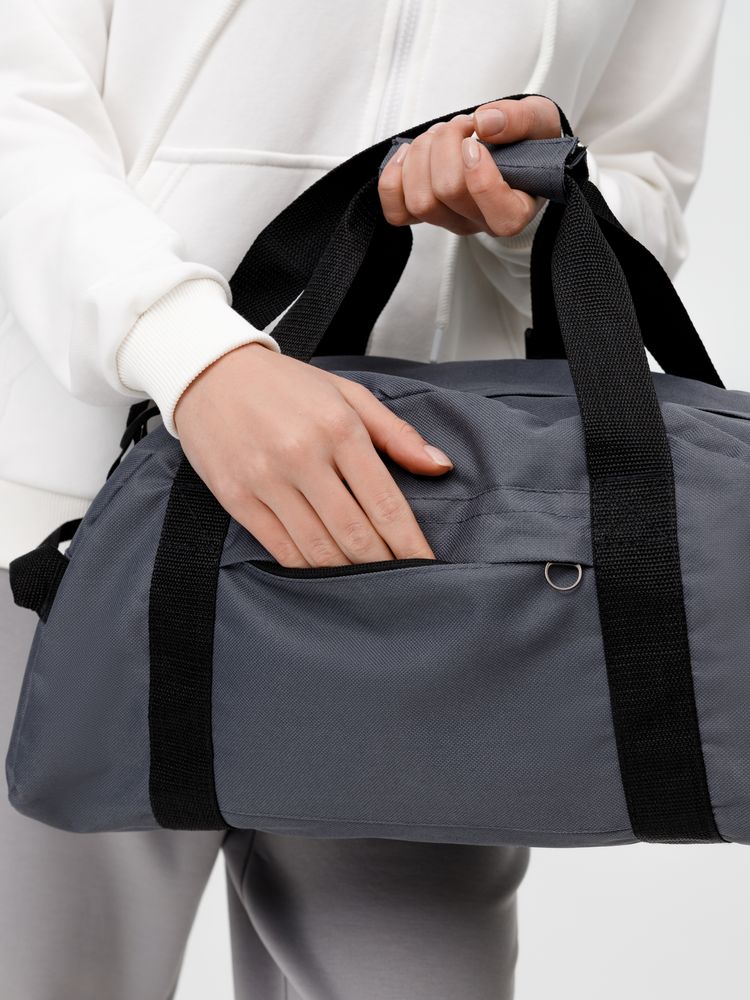 Спортивная сумка Portager, серая — изображение 11