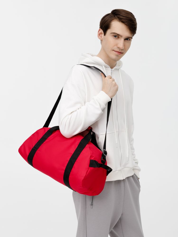 Спортивная сумка Portager, красная — изображение 9