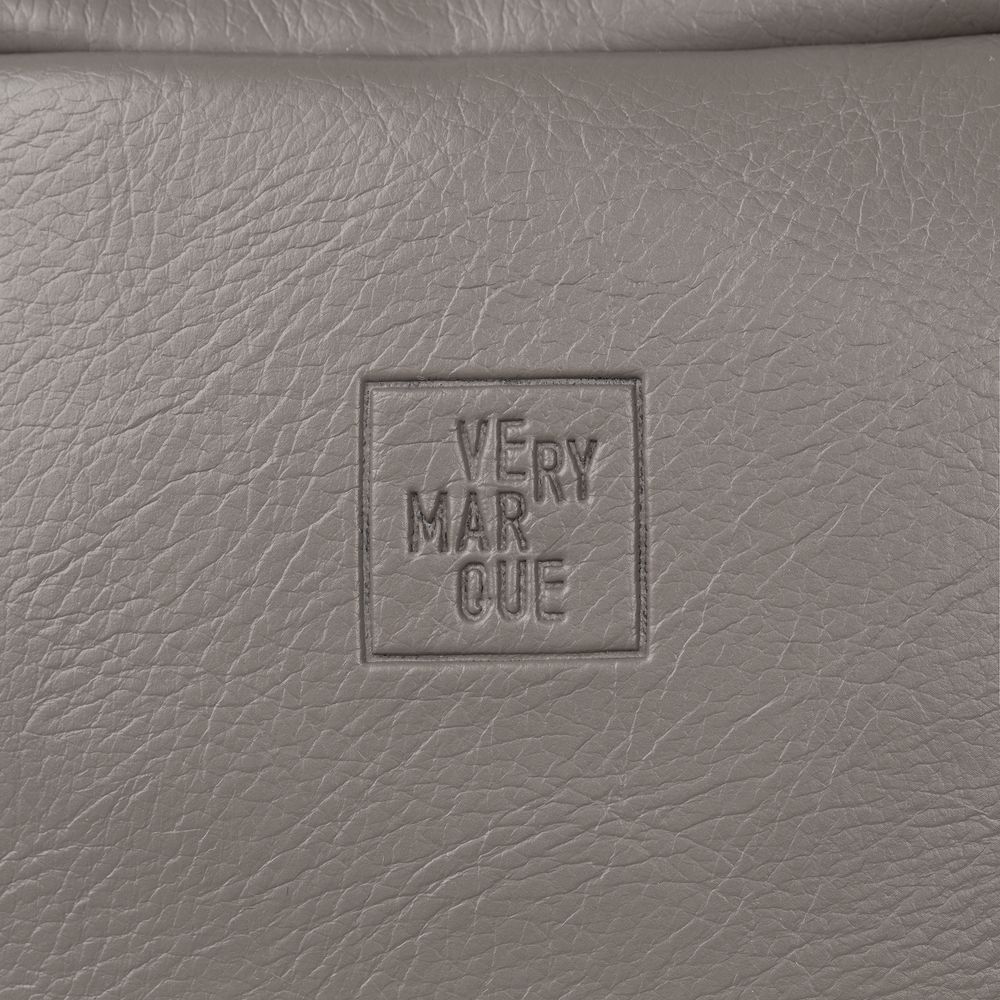 Дорожная косметичка Cubo, серая с логотипом — изображение 9