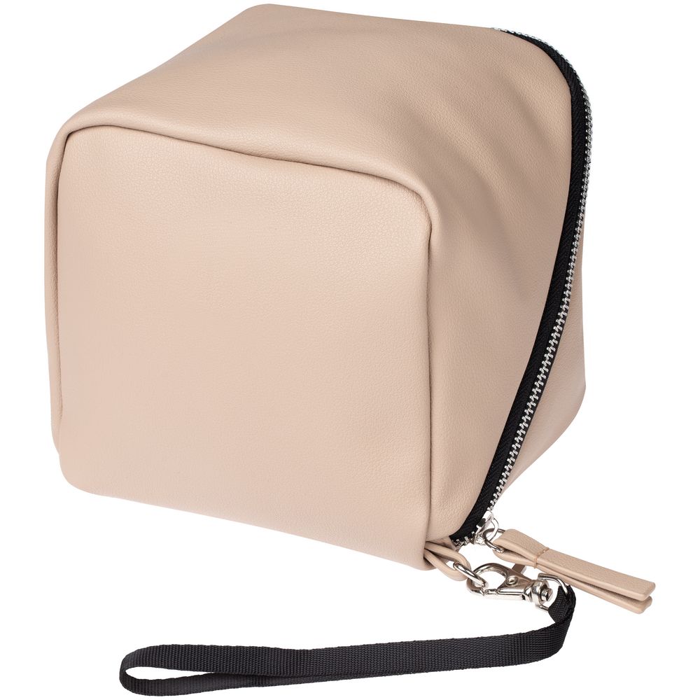 Дорожная косметичка Cubo, бежевая — изображение 2