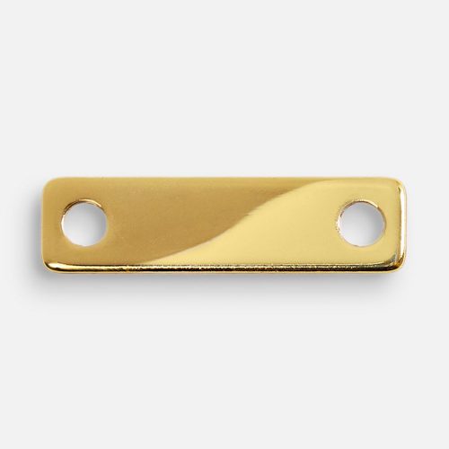 Шильдик металлический Alfa Liten, золотистый глянцевый