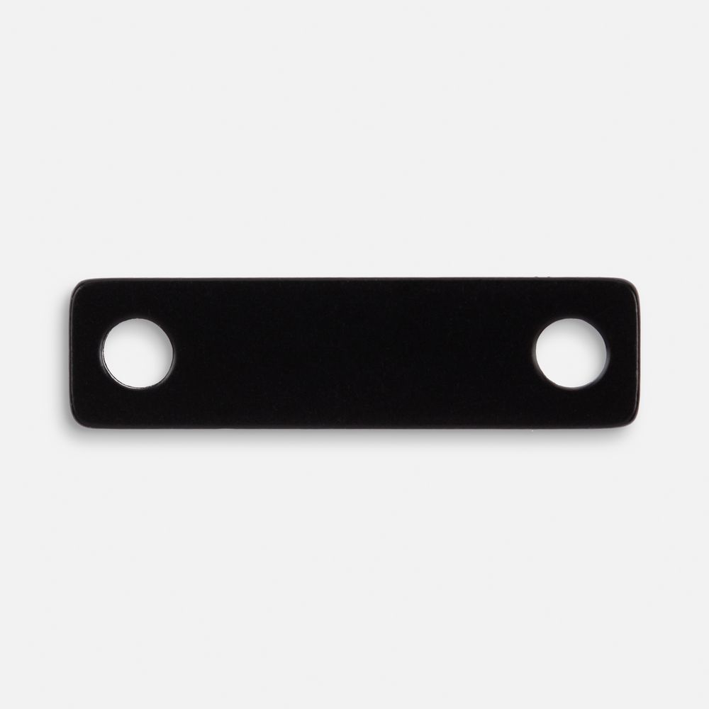 Шильдик металлический Alfa Liten, черный — изображение 2