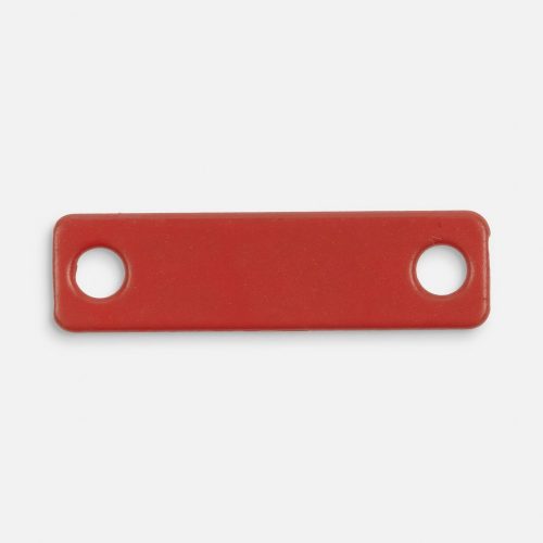 Шильдик металлический Alfa Liten, красный