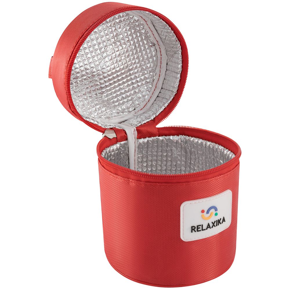 Термос для еды Relaxika 500, в чехле, стальной — изображение 6