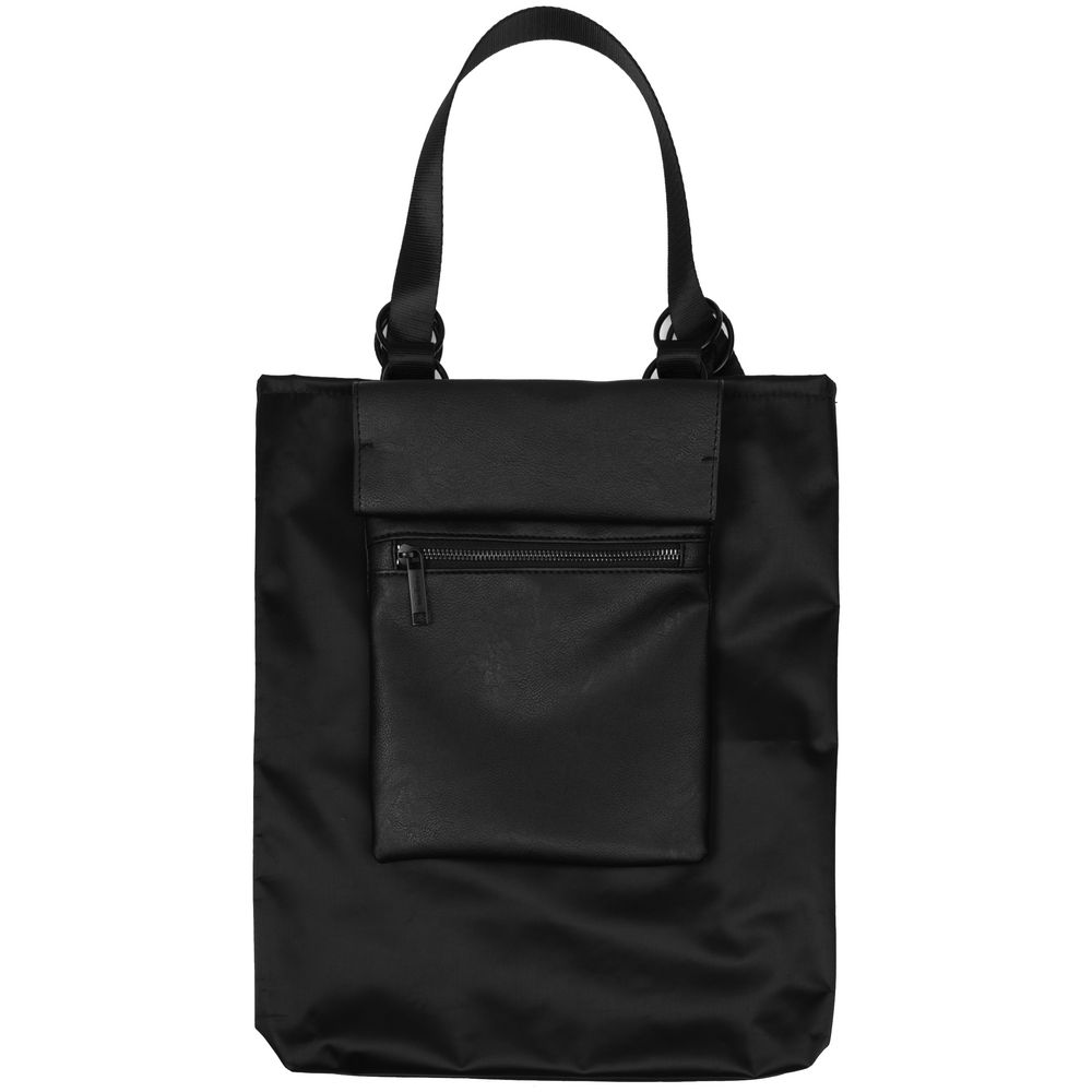 Рюкзак-трансформер ringLink с отстегивающимися карманом и органайзером, черный — изображение 4