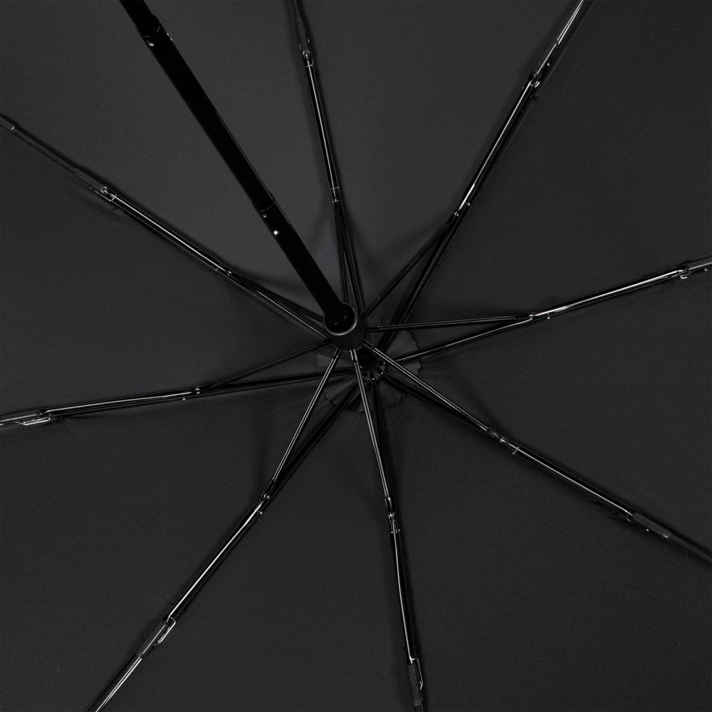 Складной зонт U.090, черный — изображение 4