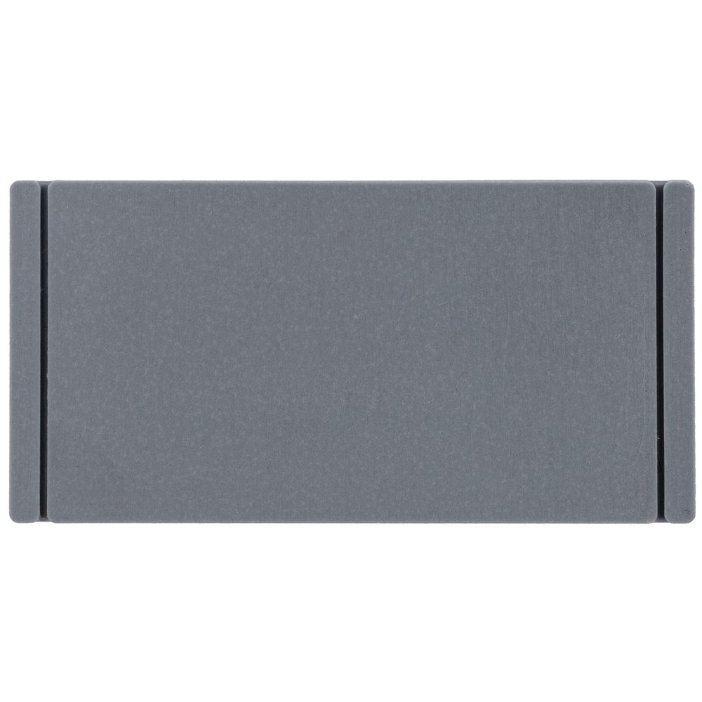 Лейбл из ПВХ Dzeta, S, серый — изображение 2