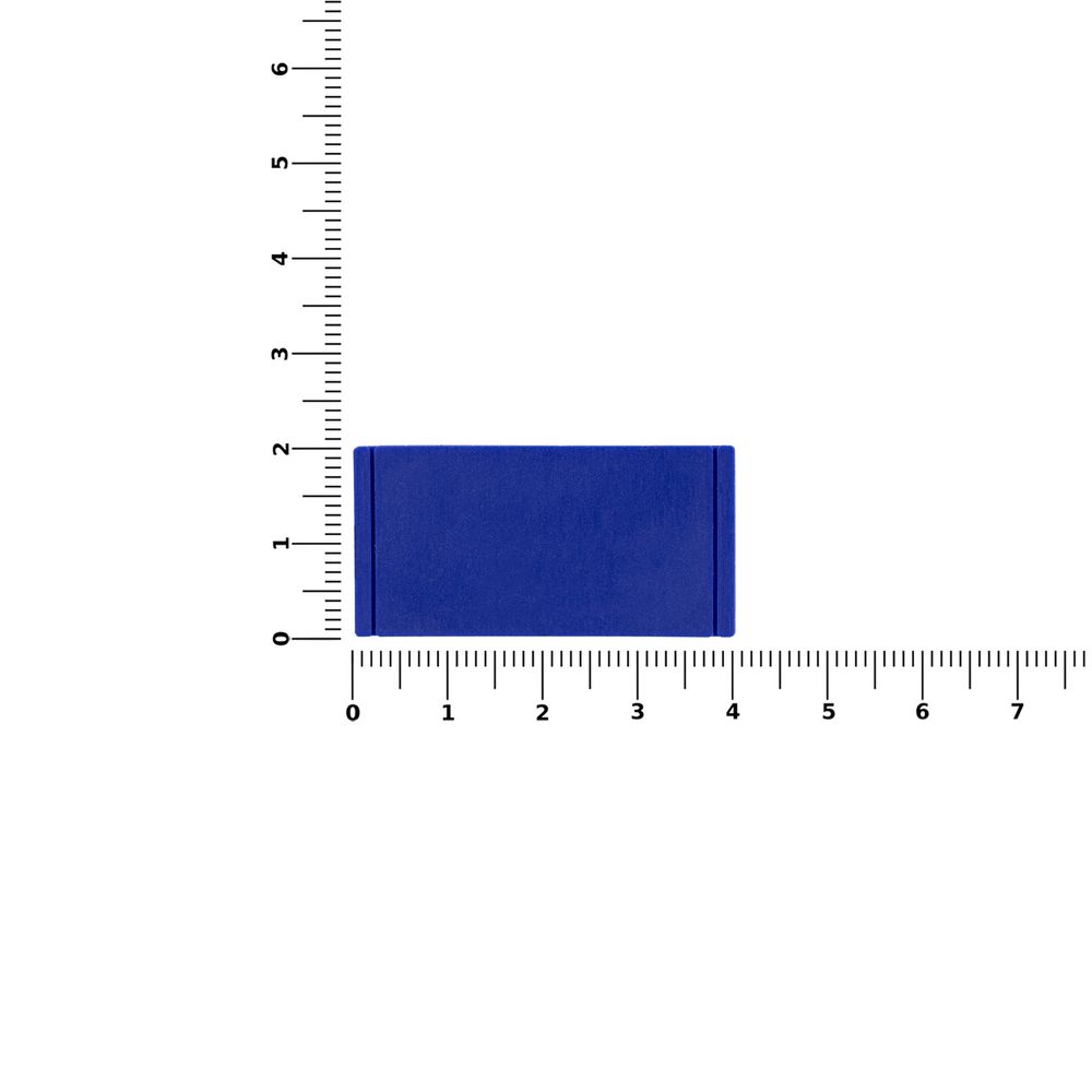 Лейбл из ПВХ Dzeta, S, синий — изображение 3