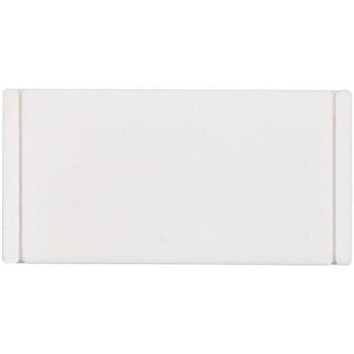 Лейбл из ПВХ Dzeta, S, белый