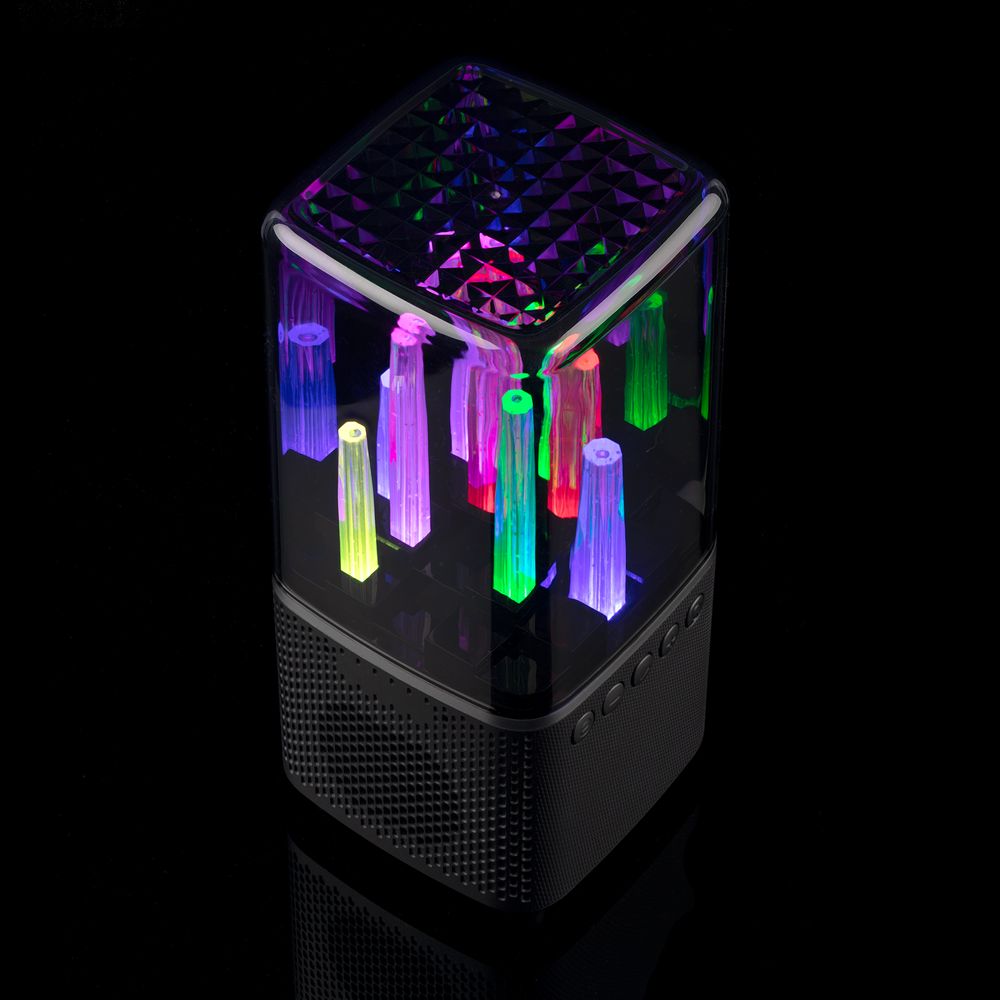 Беспроводная колонка с подсветкой citySound, черная — изображение 2