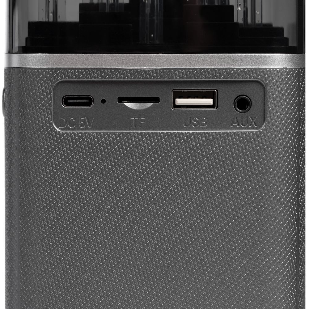 Беспроводная колонка с подсветкой citySound, черная — изображение 7