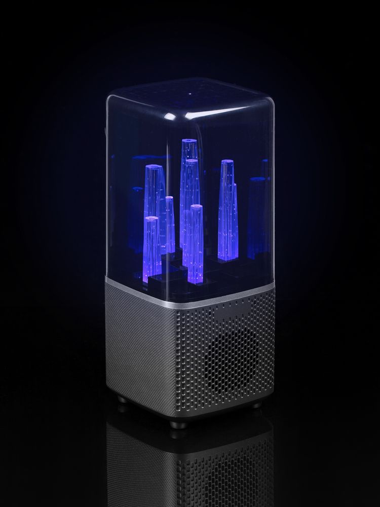 Беспроводная колонка с подсветкой citySound, черная — изображение 11