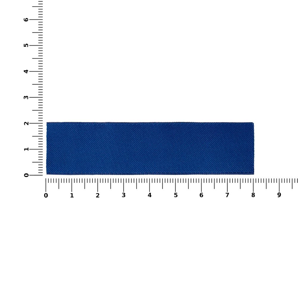 Лейбл тканевый Epsilon, S, синий — изображение 4