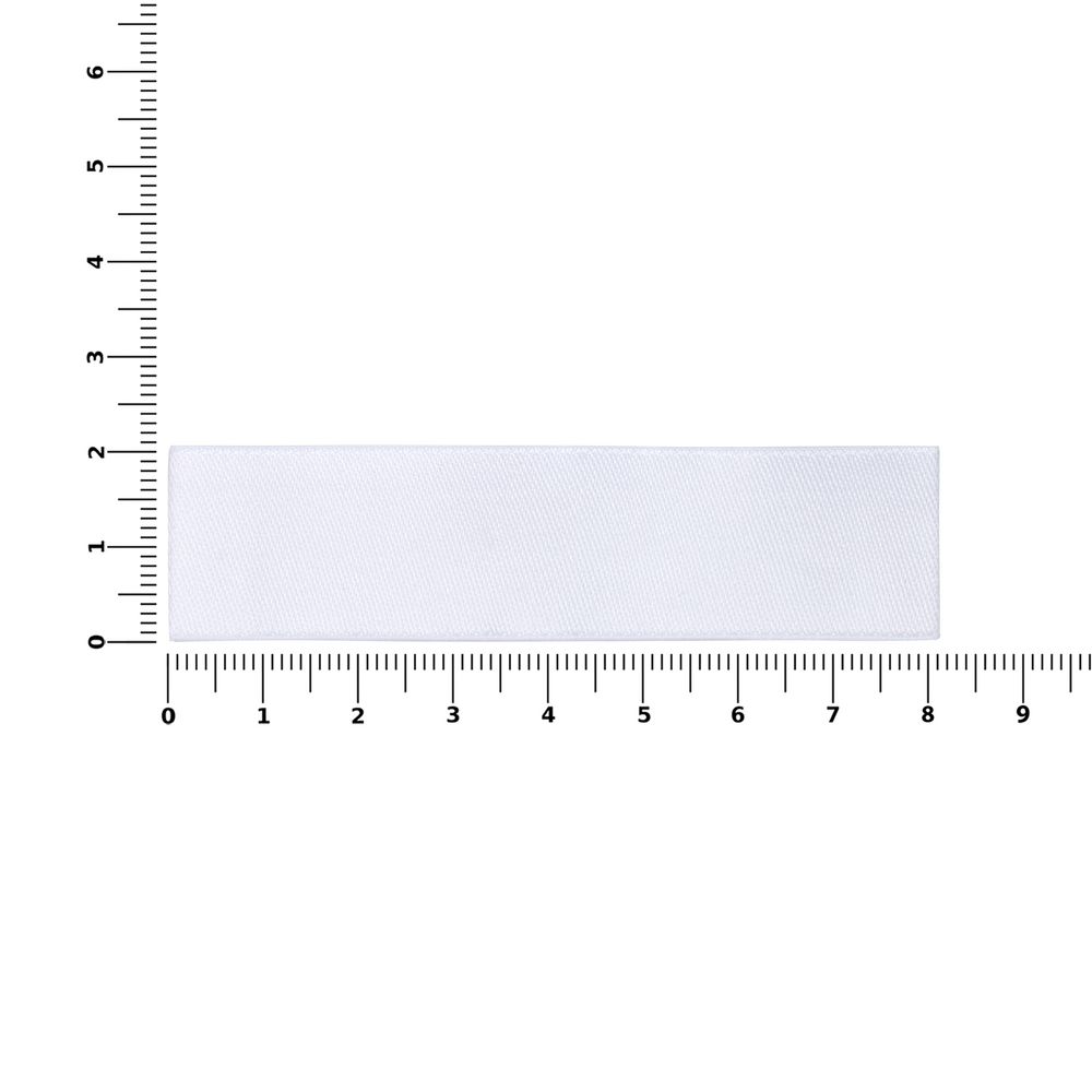 Лейбл тканевый Epsilon, S, белый — изображение 4