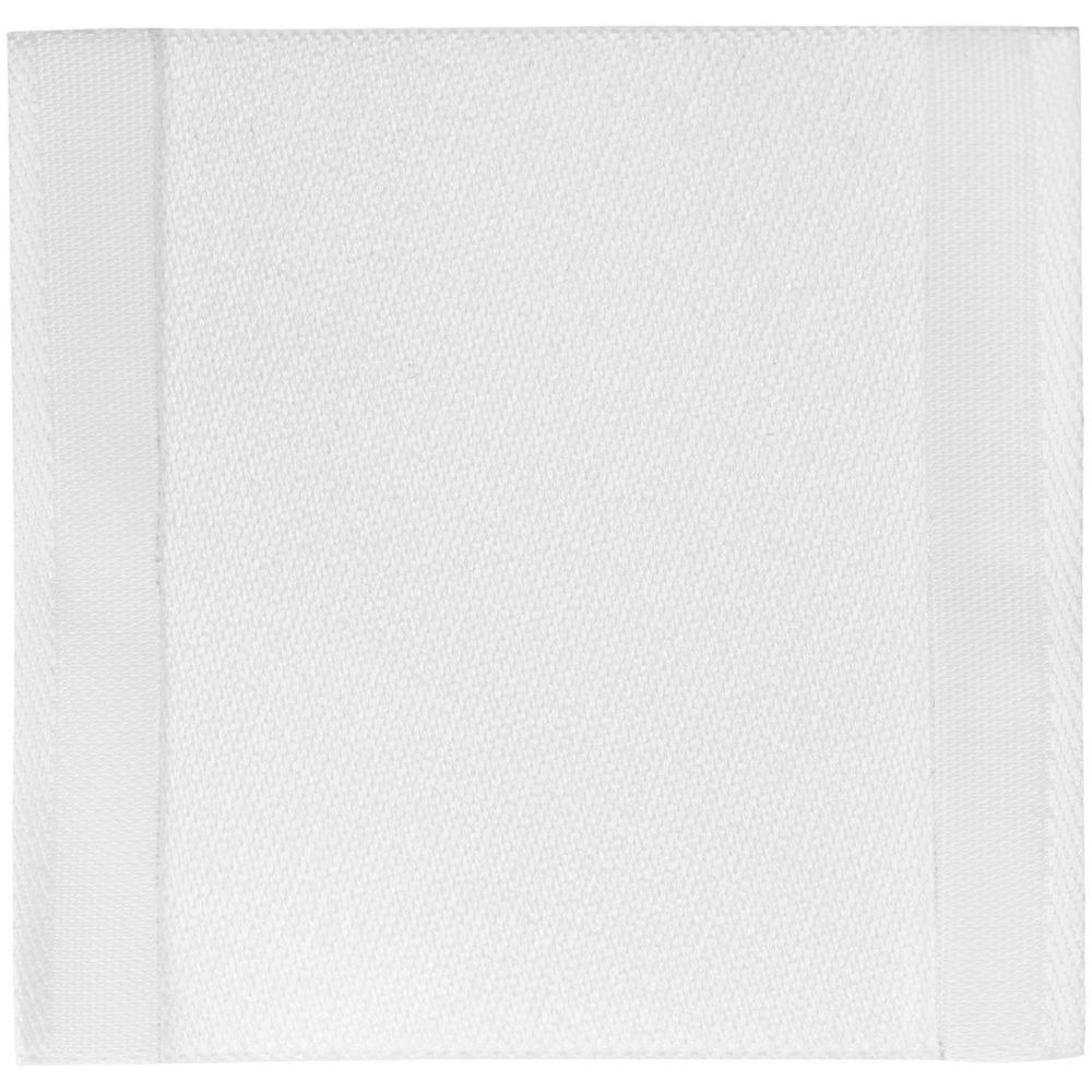 Лейбл тканевый Epsilon, L, белый — изображение 3