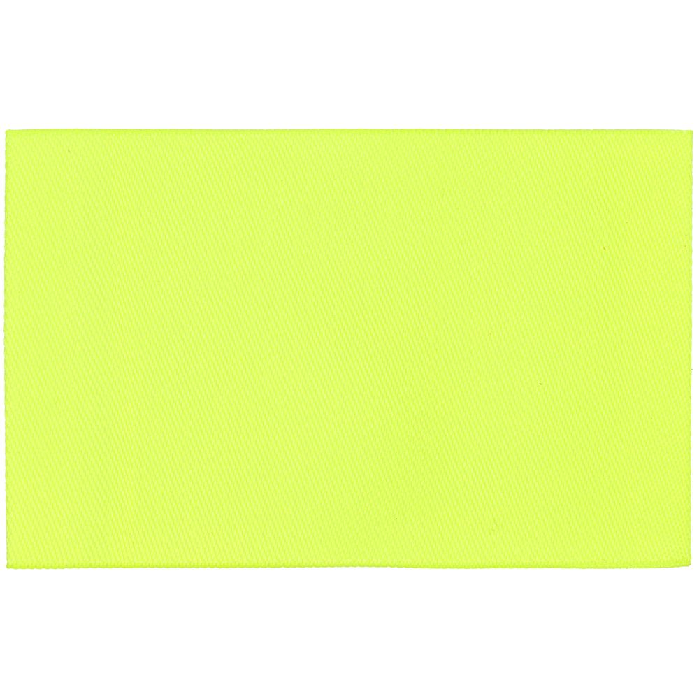 Лейбл тканевый Epsilon, XL, желтый неон — изображение 2