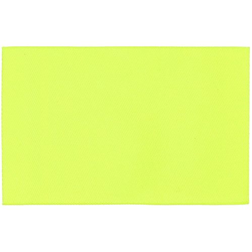 Лейбл тканевый Epsilon, XL, желтый неон