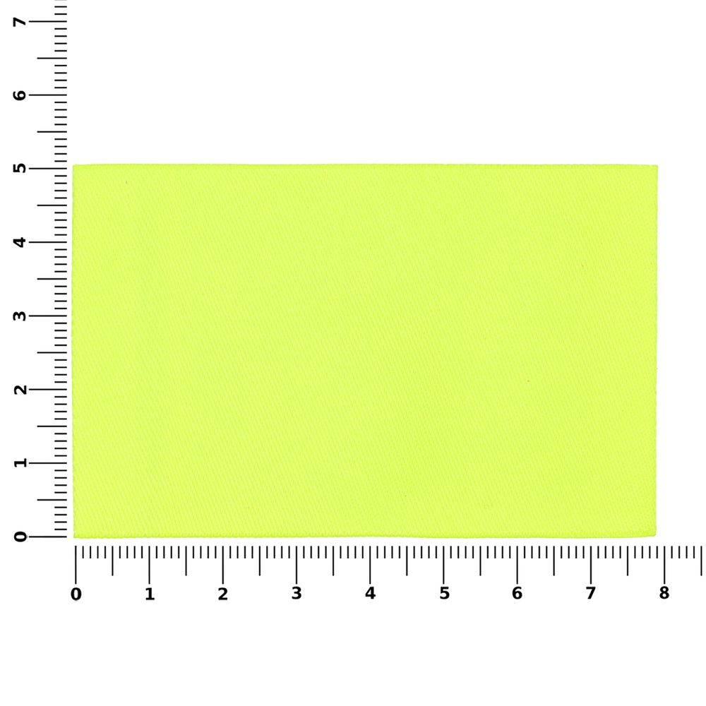 Лейбл тканевый Epsilon, XL, желтый неон — изображение 4
