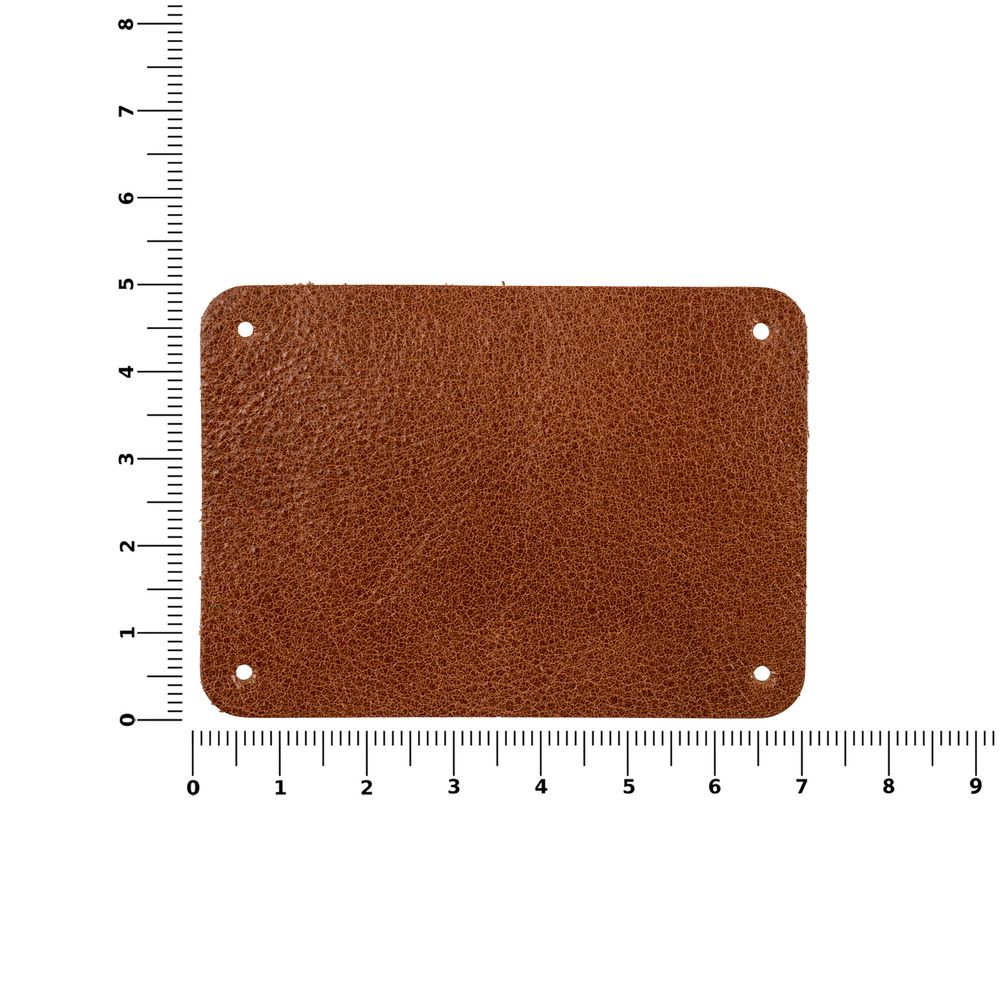 Лейбл кожаный Beta, XL, горчичный — изображение 4