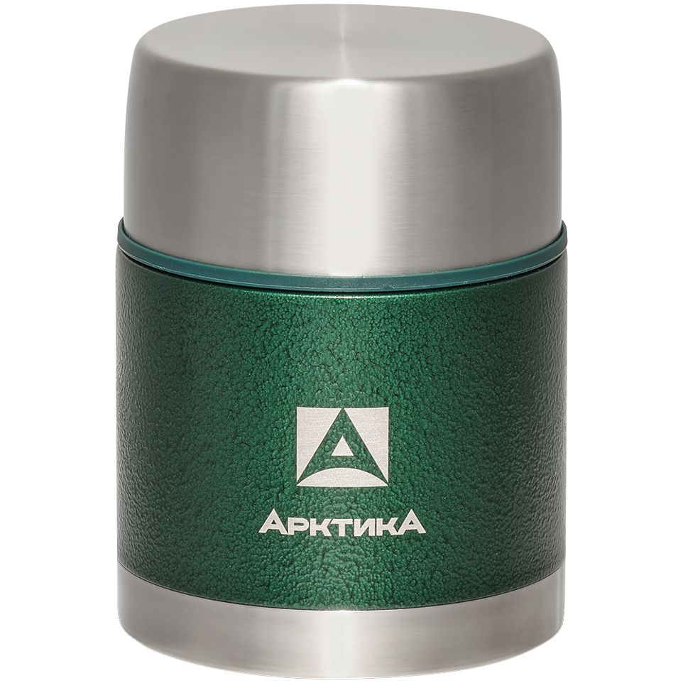 Термос для еды в чехле «Арктика 600», зеленый — изображение 4