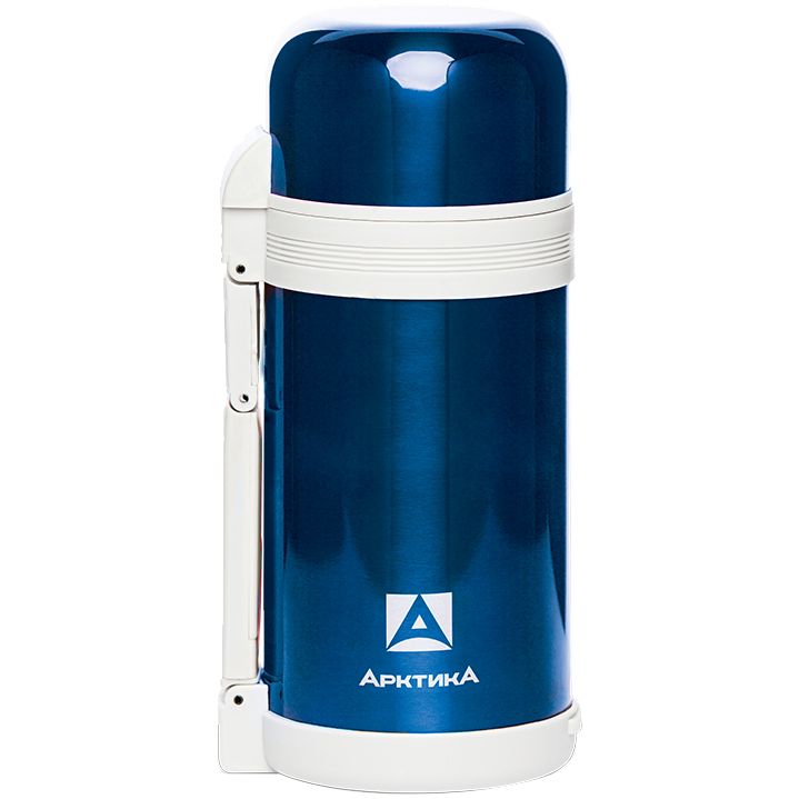 Термос для еды и напитков «Арктика 1200», синий — изображение 2