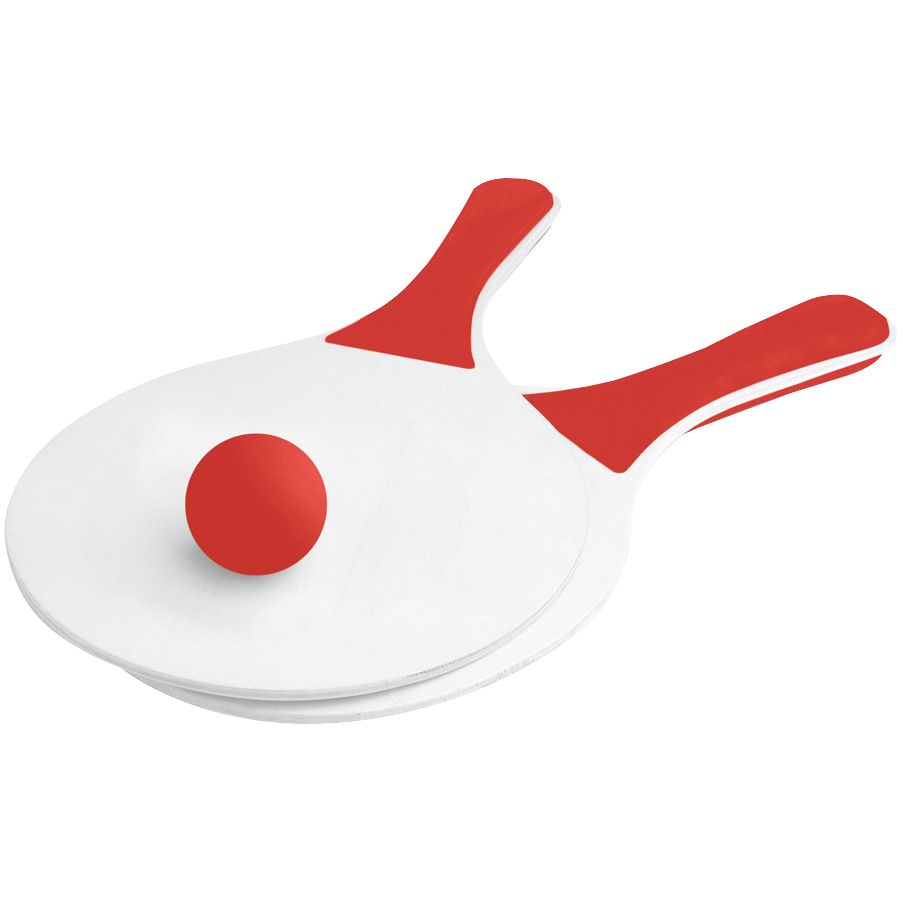 Набор для игры в пляжный теннис Filipinas, красный — изображение 2