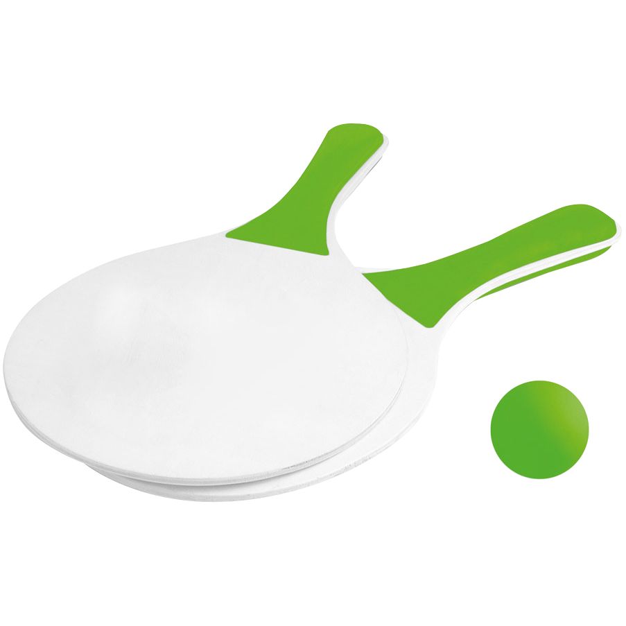 Набор для игры в пляжный теннис Filipinas, зеленый — изображение 3