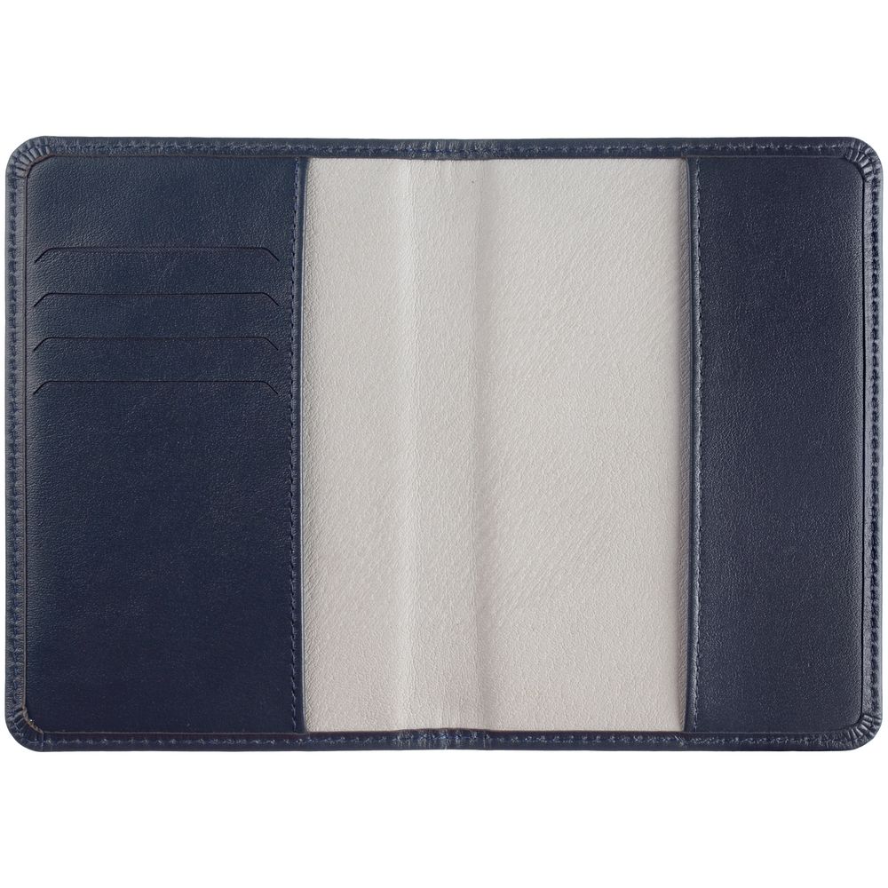 Обложка для паспорта Signature, синяя — изображение 4