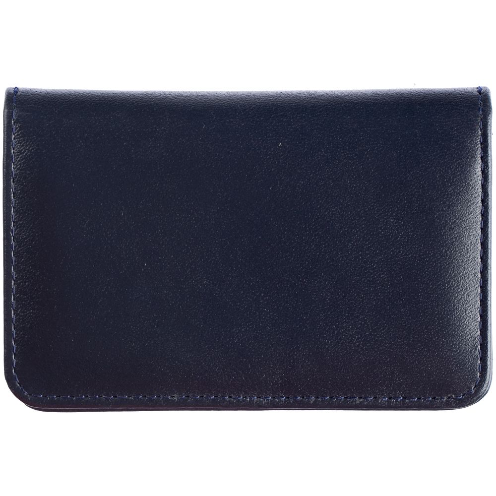 Футляр для карточек и визиток Signature, синий — изображение 2