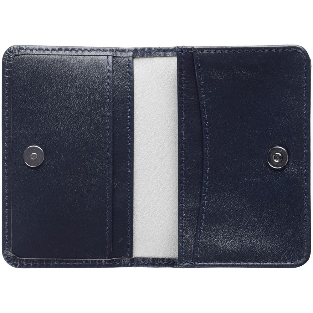 Футляр для карточек и визиток Signature, синий — изображение 5