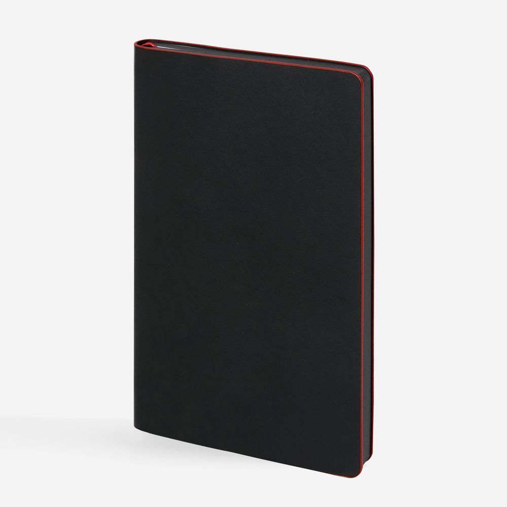 Ежедневник Trait, недатированный, черный с красным — изображение 2