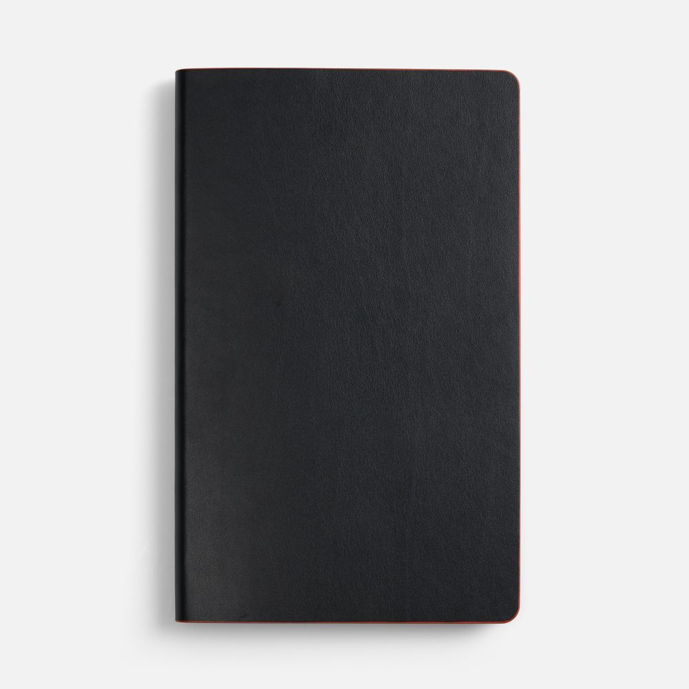 Ежедневник Trait, недатированный, черный с красным — изображение 5