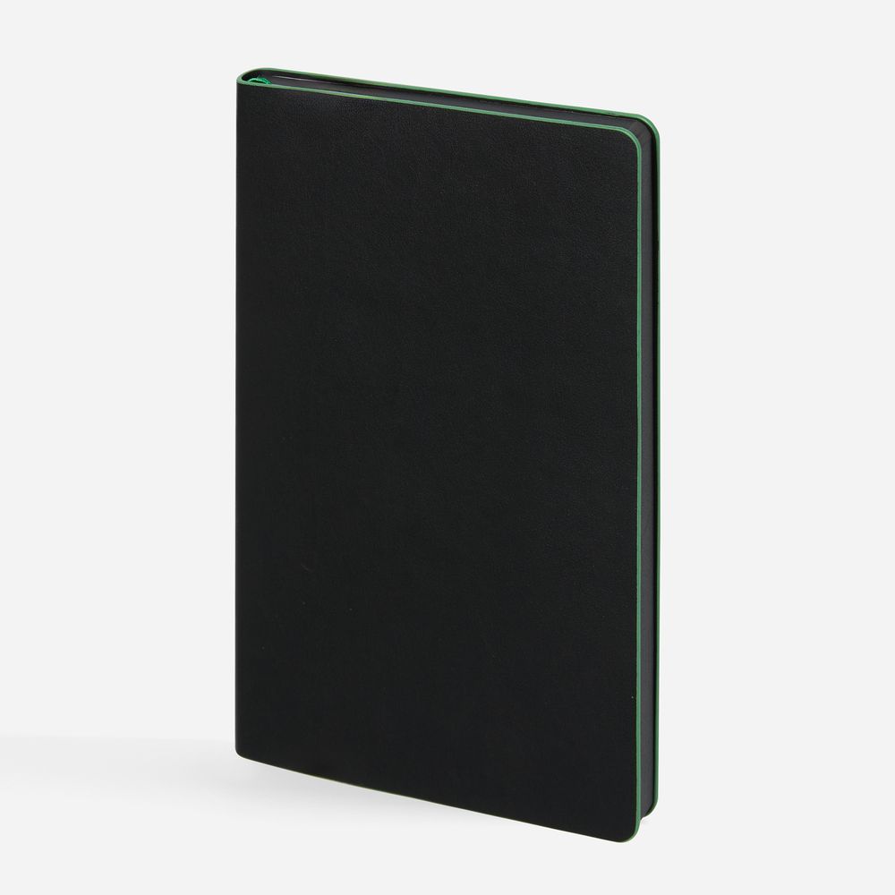 Ежедневник Trait, недатированный, черный с зеленым — изображение 2