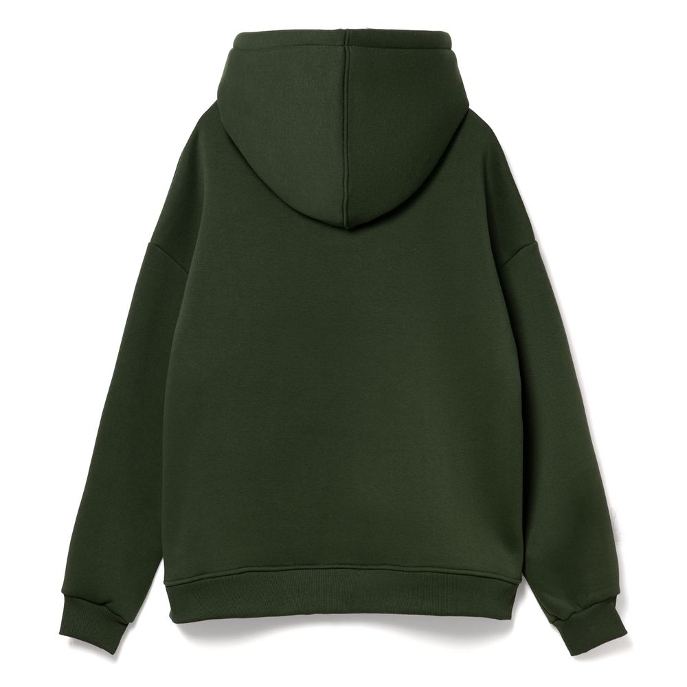 Худи Kulonga Oversize, темно-зеленый (хаки) — изображение 3