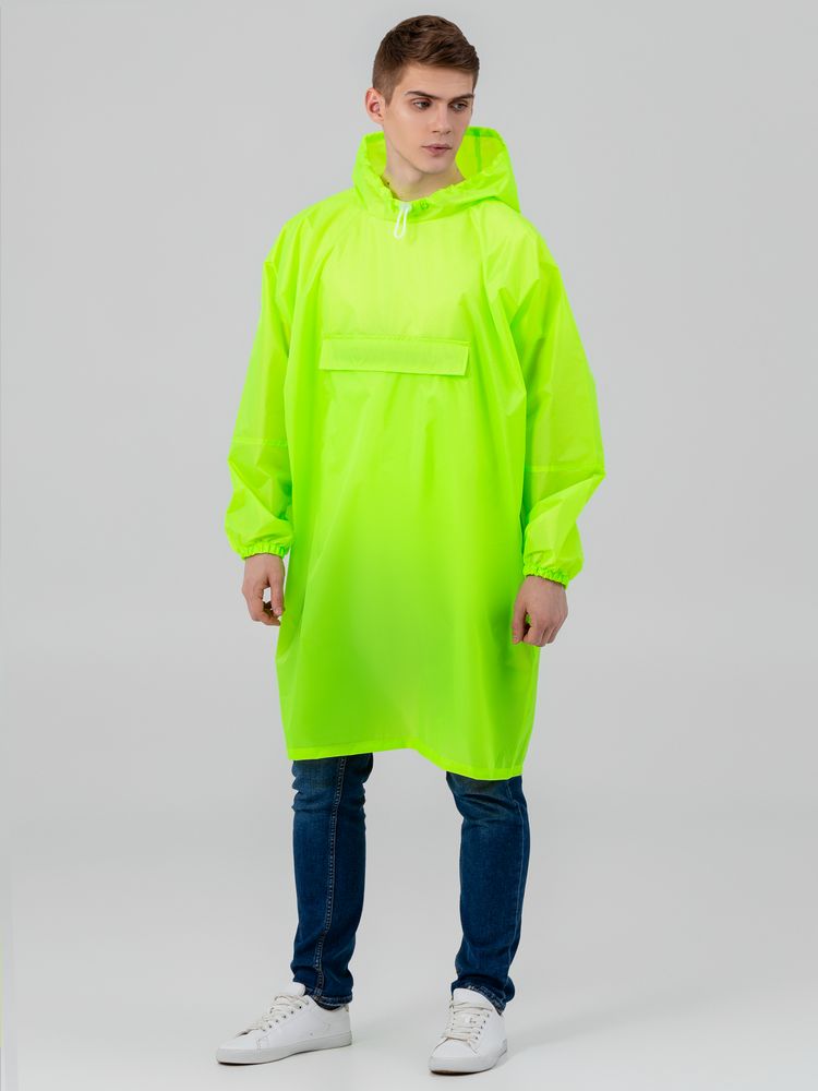 Дождевик-анорак Alatau, желтый неон, единый размер — изображение 6