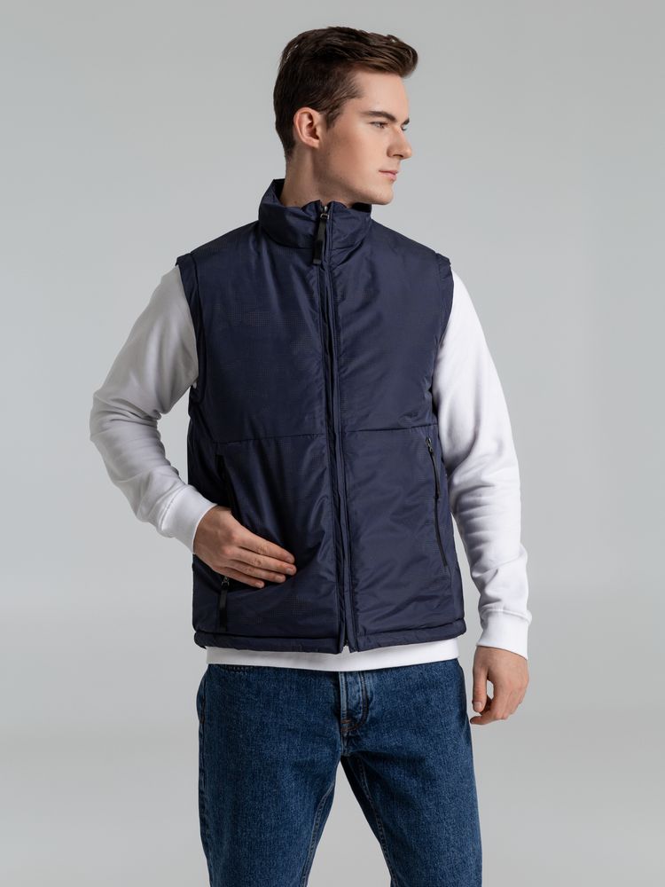 Жилет светоотражающий Lattvind, темно-синий — изображение 14