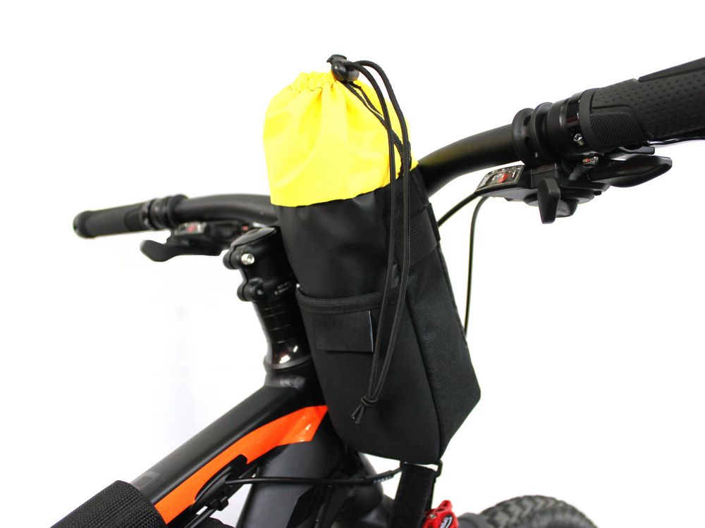 Велосумка на руль Feed Bag, черная — изображение 5