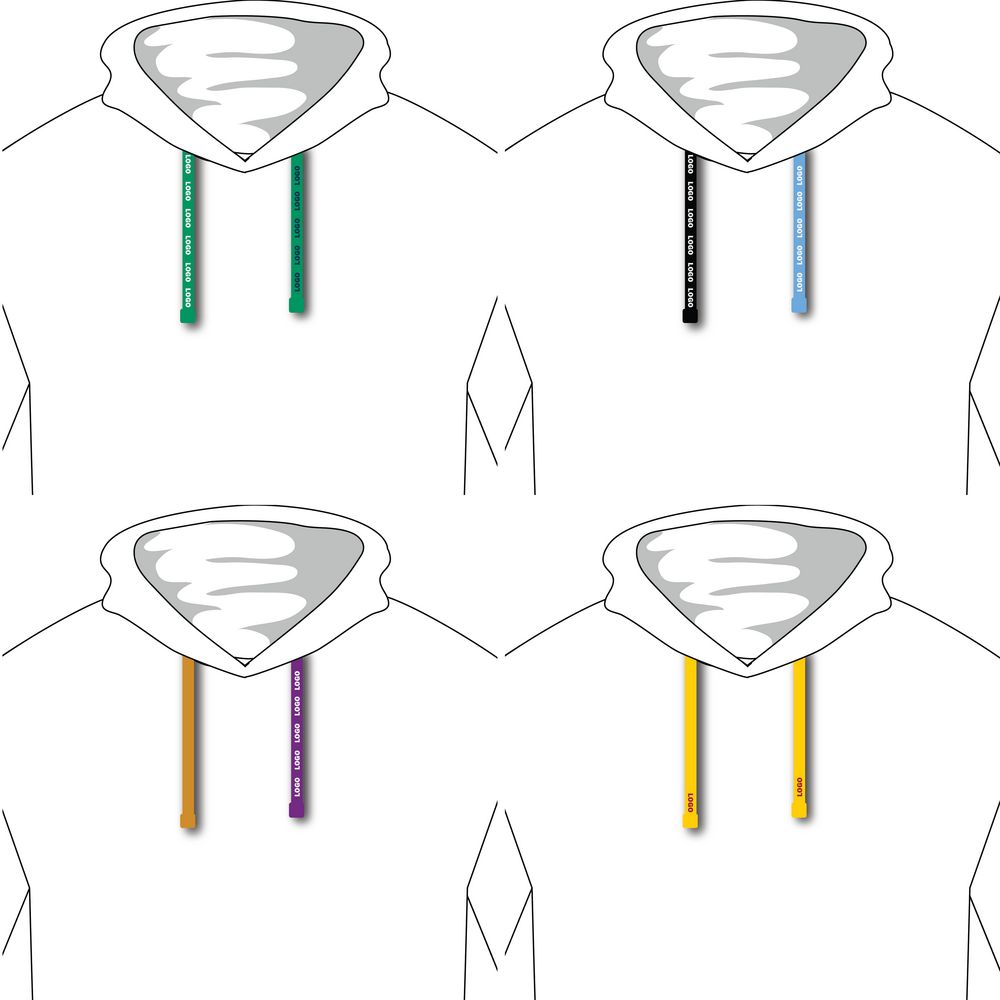 Вязаный шнурок в капюшон на заказ Tape — изображение 2