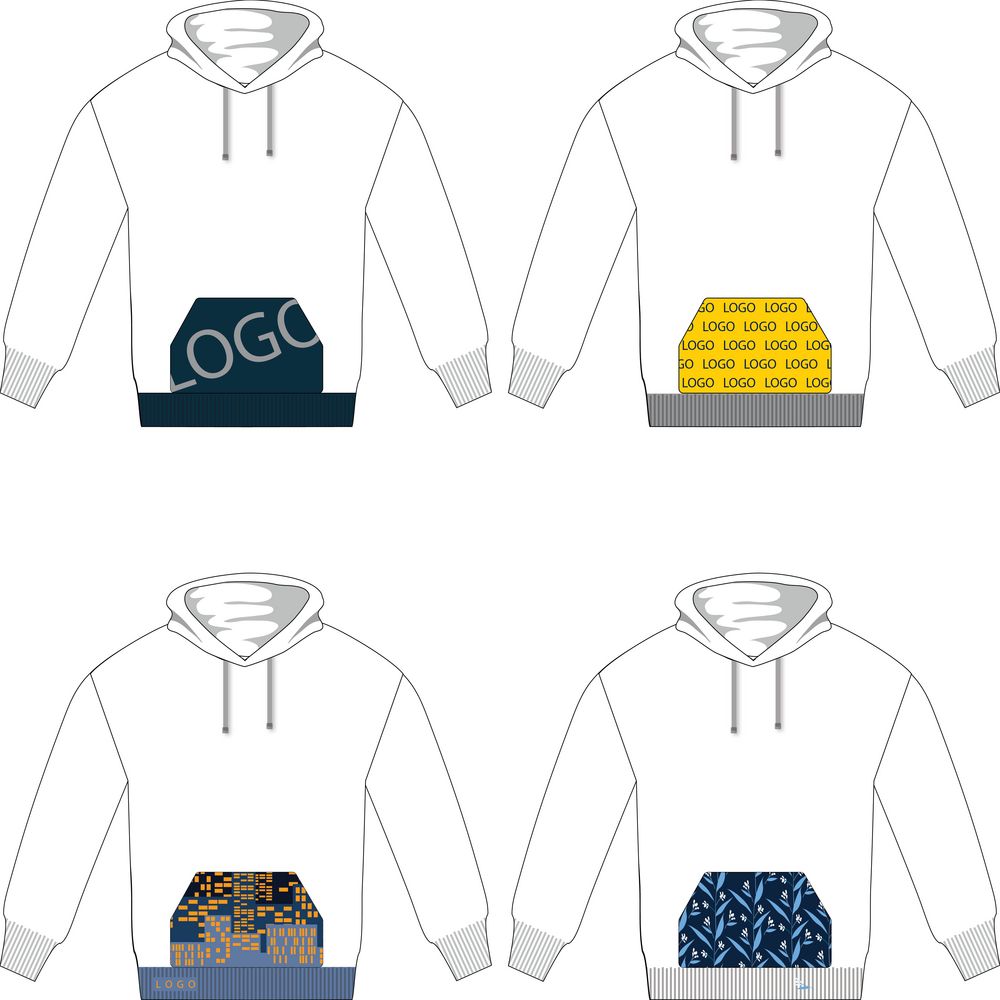 Вязаный карман-кенгуру на заказ Рaosy — изображение 2