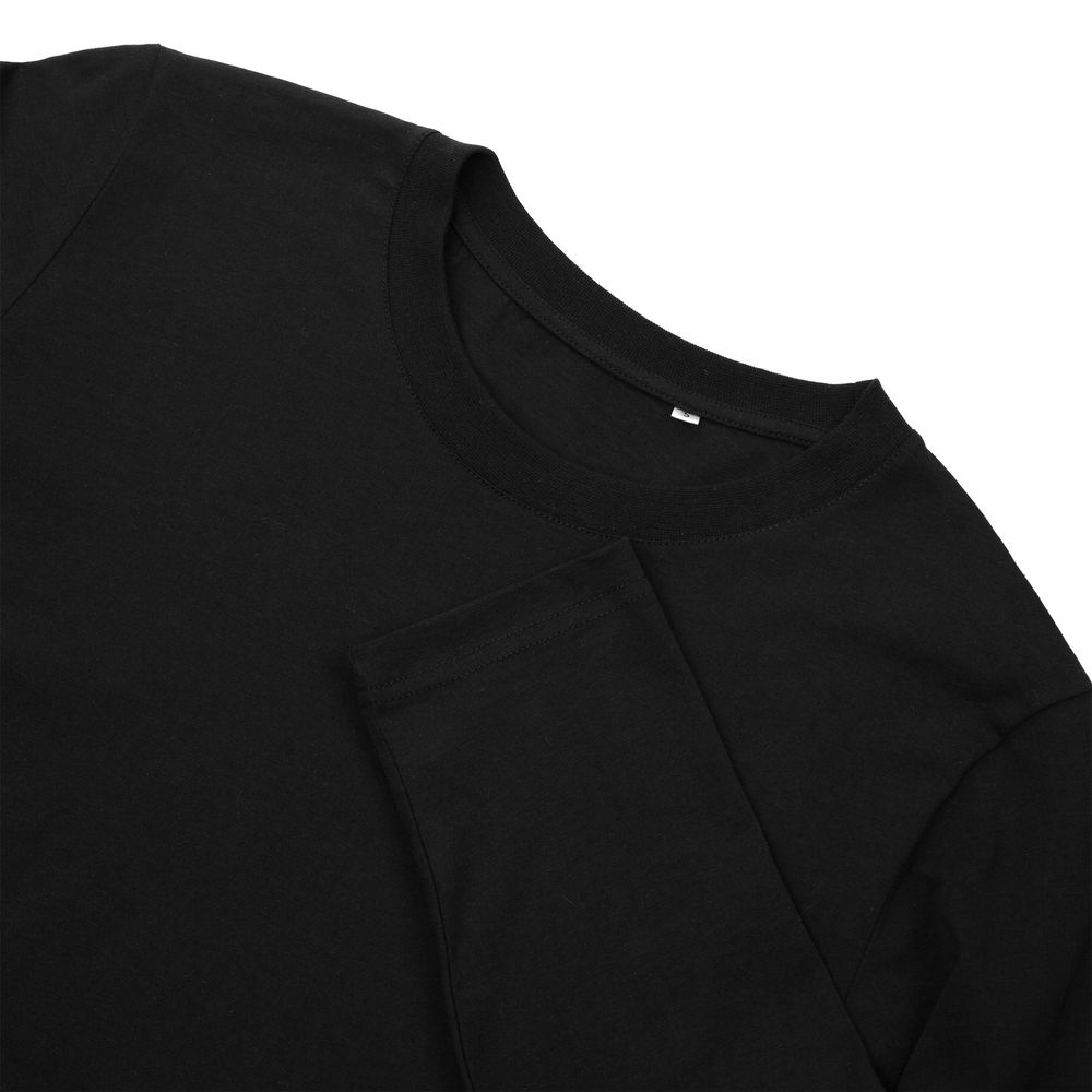 Футболка с длинным рукавом Lehta, черная — изображение 4