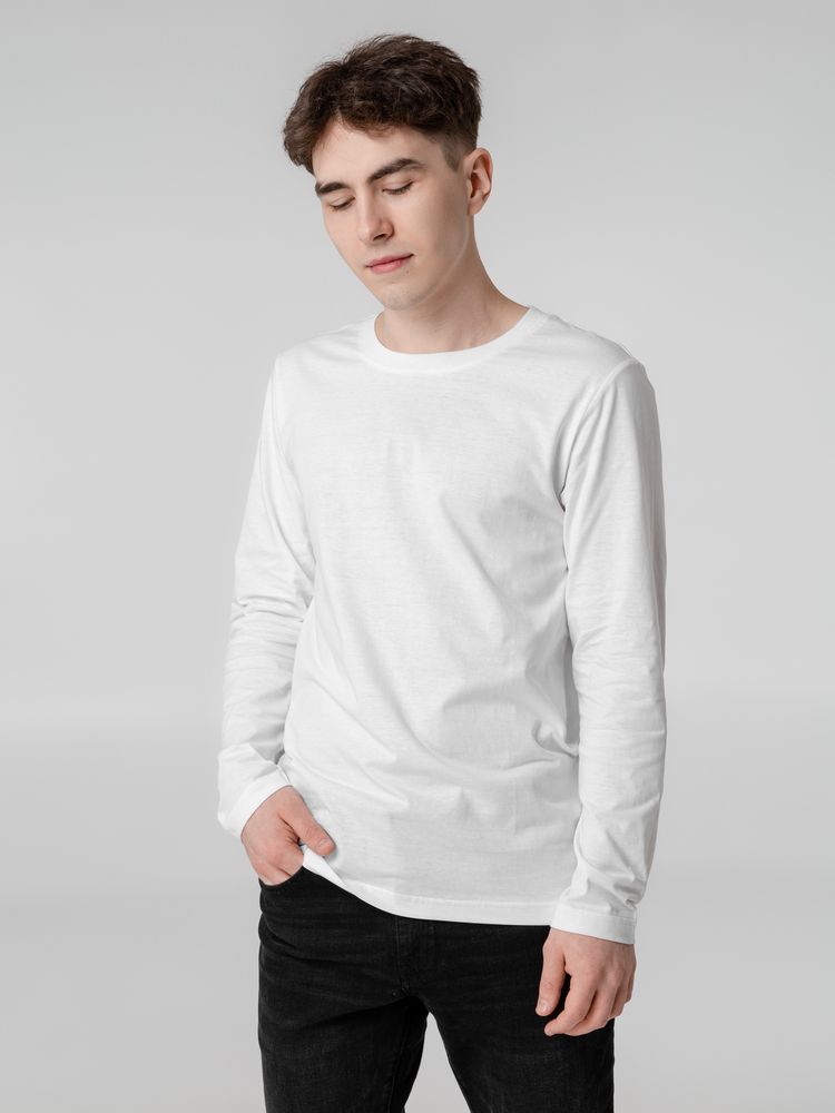 Футболка с длинным рукавом Lehta, белая — изображение 6