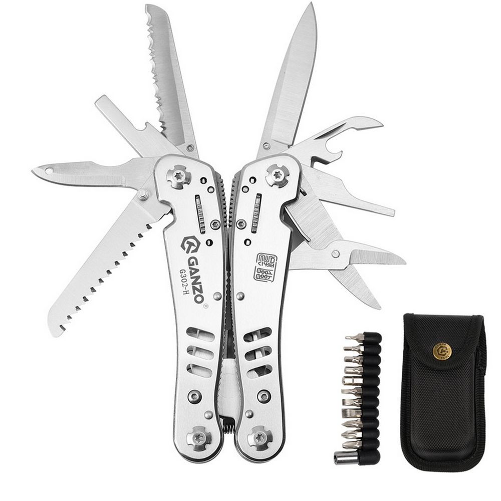 Мультитул Ganzo G302, серебристый — изображение 4