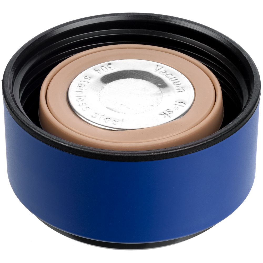 Смарт-бутылка с заменяемой батарейкой Long Therm, синяя — изображение 4