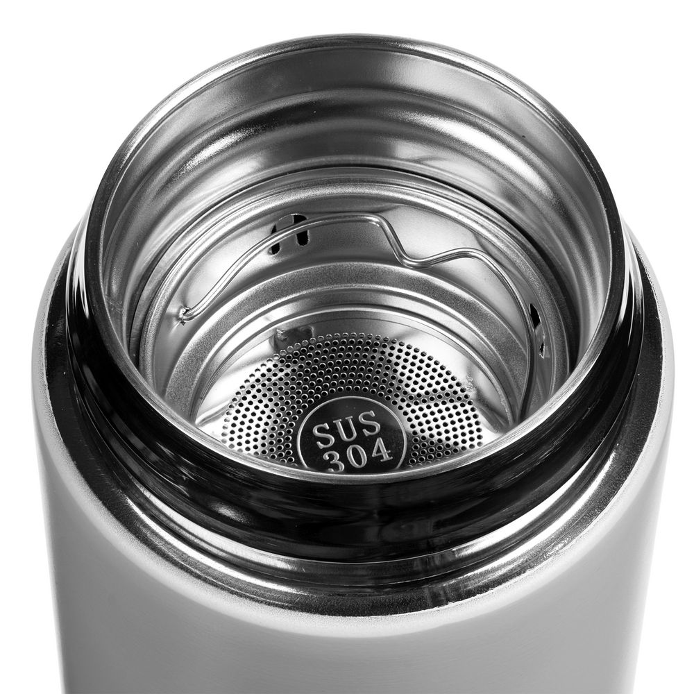 Смарт-бутылка с заменяемой батарейкой Long Therm, белая — изображение 5