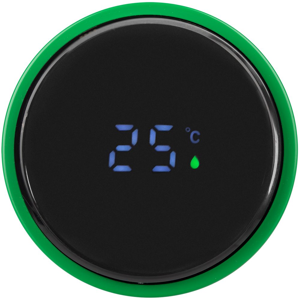 Смарт-бутылка с заменяемой батарейкой Long Therm, зеленая — изображение 7