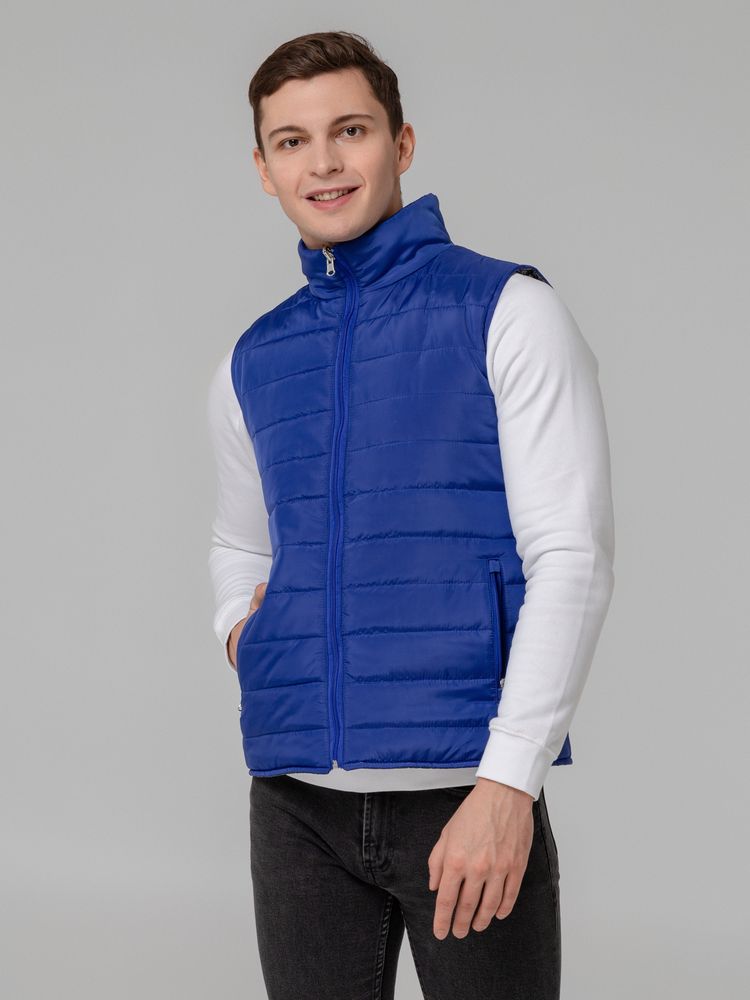 Жилет двусторонний Climb, ярко-синий (сапфир) — изображение 13