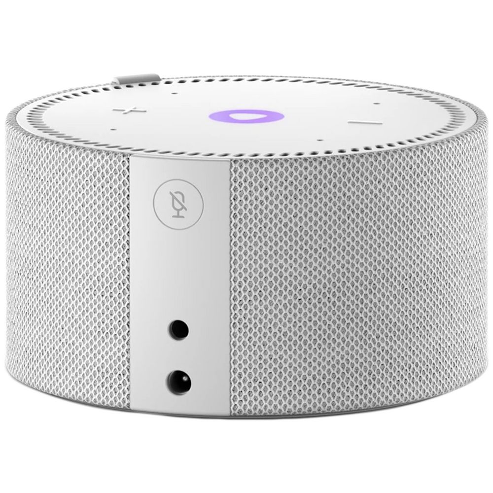 Умная колонка «Новая Яндекс Станция Мини» с часами, серая — изображение 3