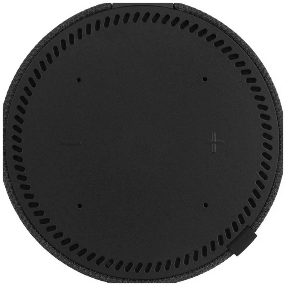 Умная колонка «Новая Яндекс Станция Мини» с часами, черная — изображение 4